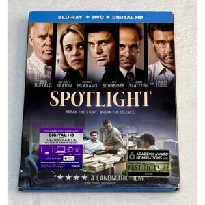 Spotlight Blu-ray + DVD + Digital HD w Slipcover